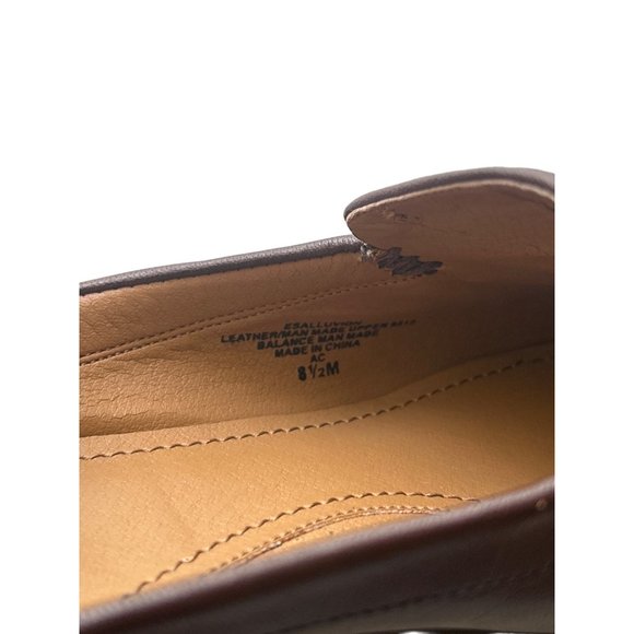 Easy Spirit, Leather, Brown Croc Pattern Mules, Size 8.5 M - Picture 6 of 7